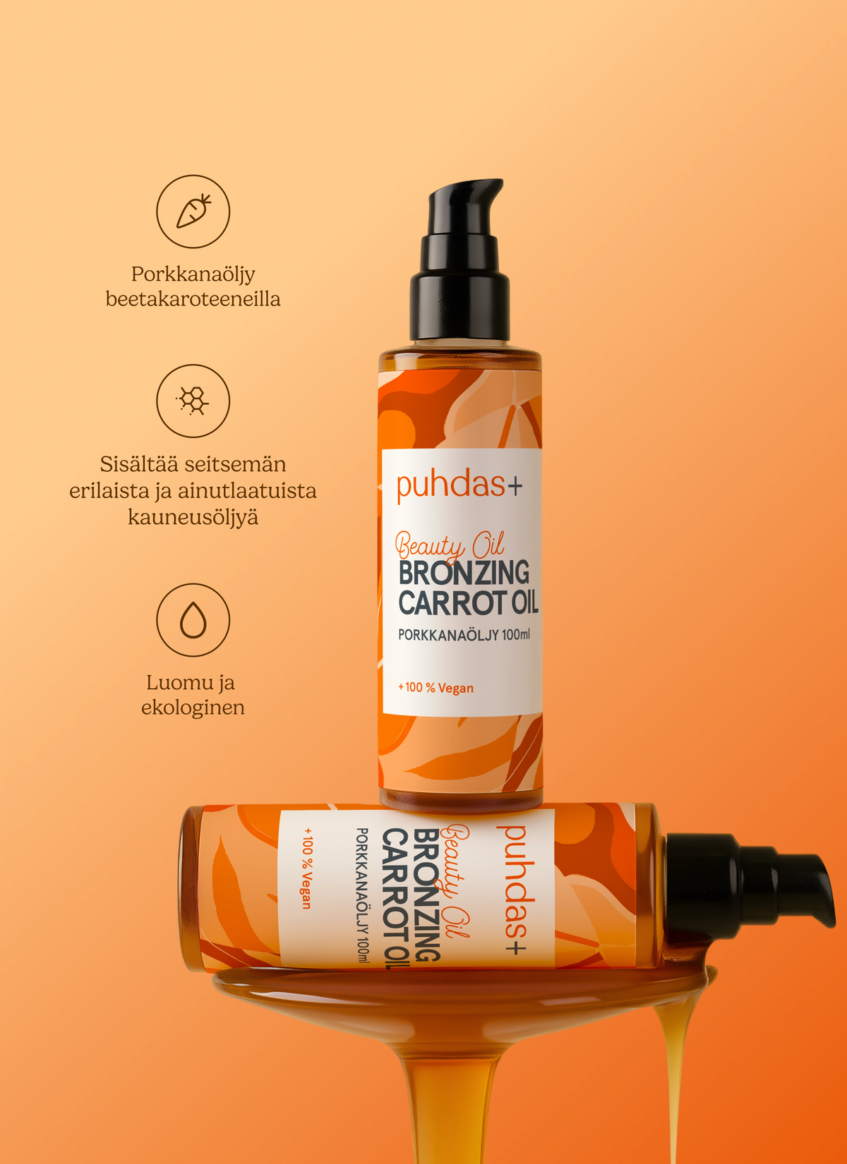 Bronzing carrot oil Carrot oil 100 ml