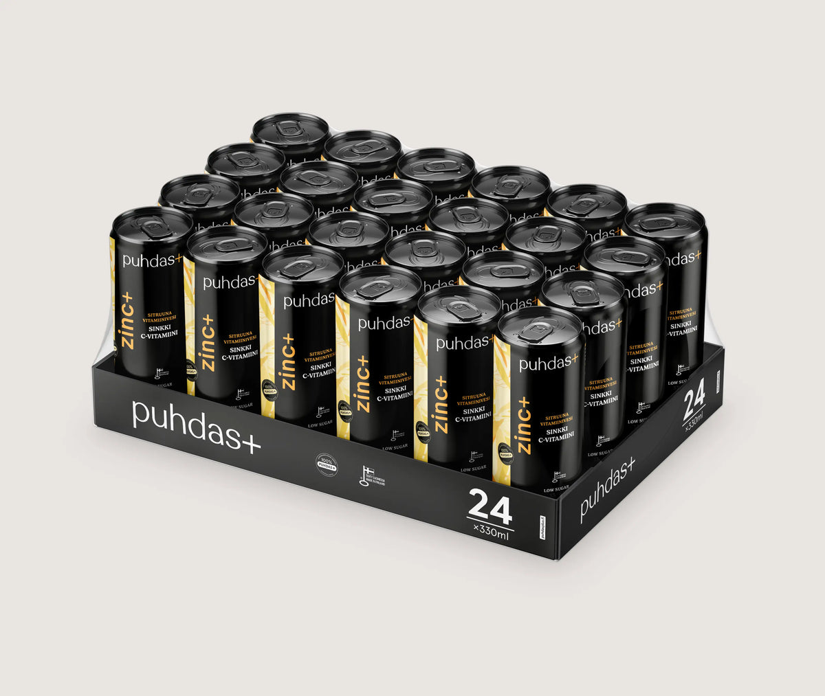 Zinc+ Sitruuna Vitamiinivesi
