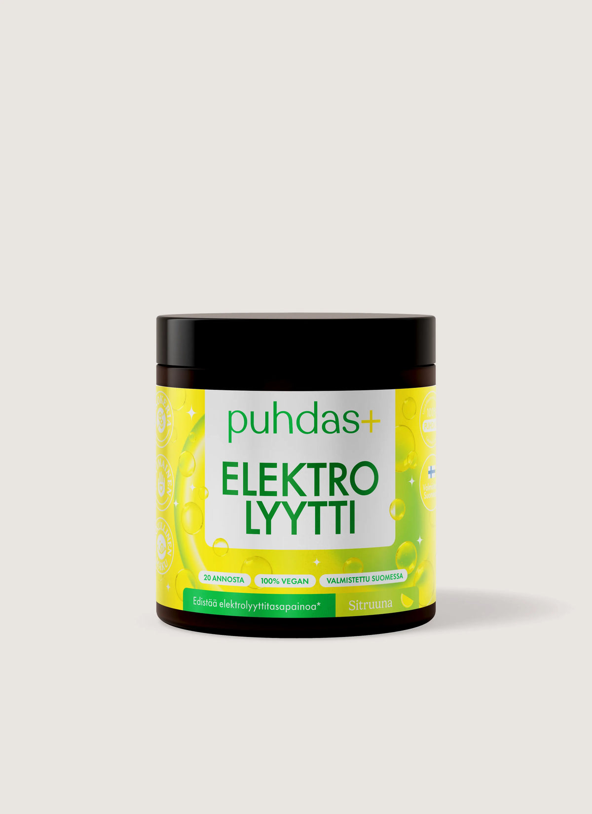 Elektrolyyttijauhe Sitruuna 120g