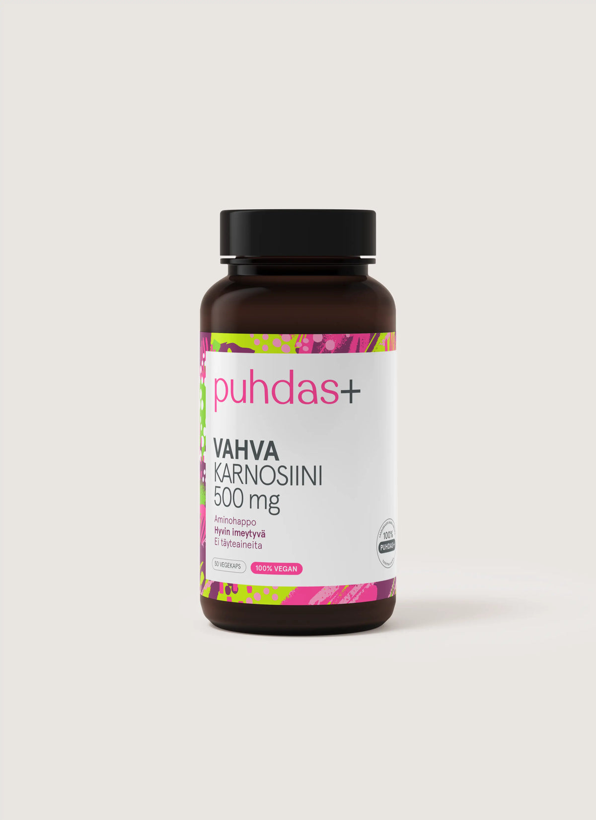 Vahva Karnosiini 500 mg, 50 kaps