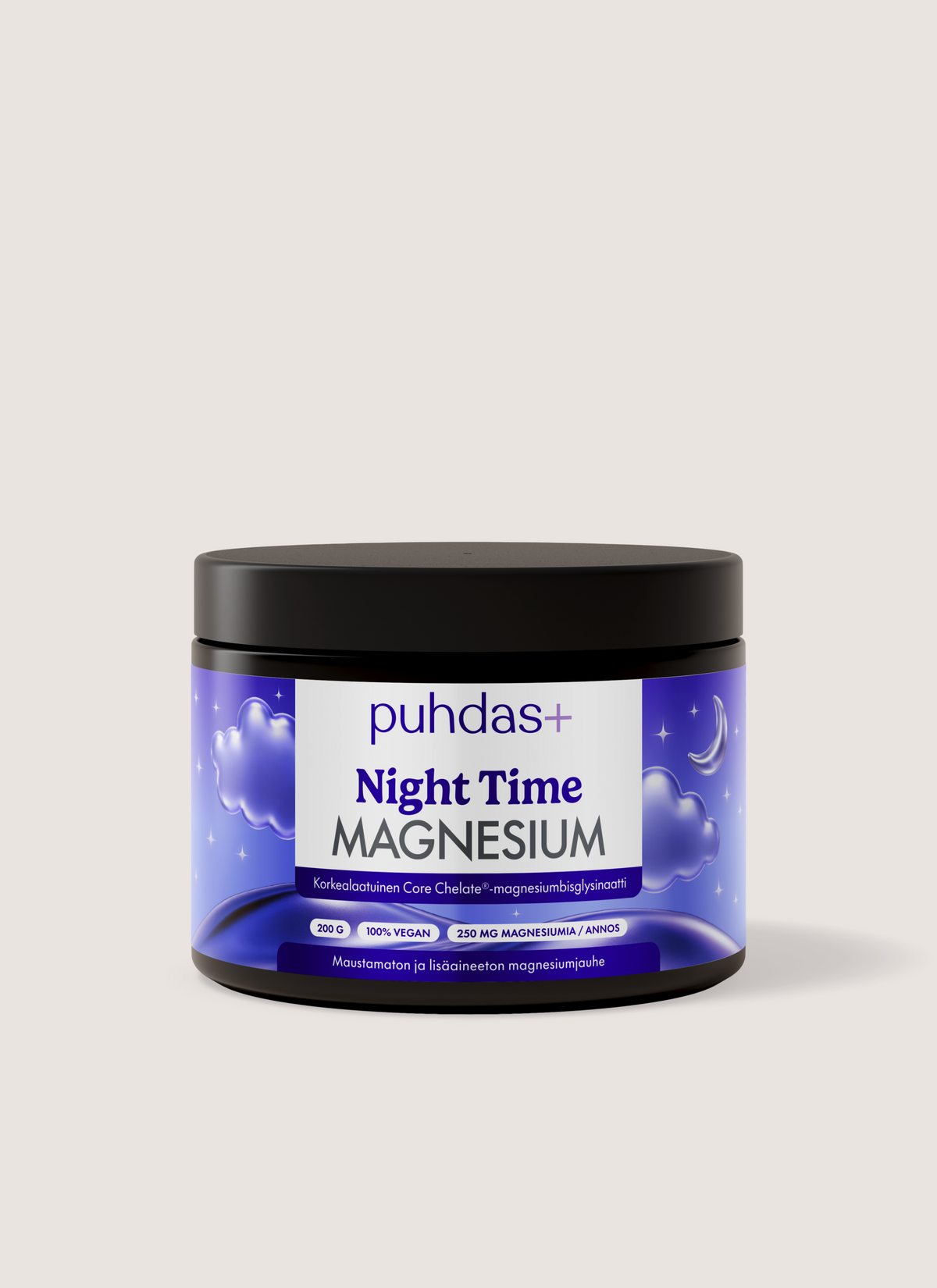 Night Time Magnesiumglysinaatti 200 g